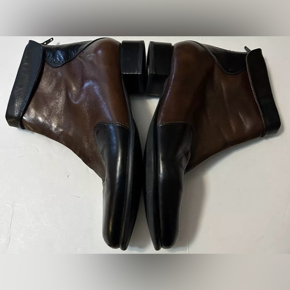Everybody by BZ Moda, ankle boots, vintage Two Tone Black & Brown Leather
36.5 - Picture 5 of 6
